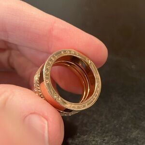 Michael Kors Gold-Tone Women's Ring